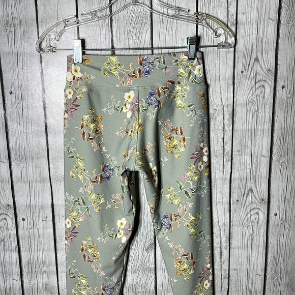 Liquido yoga floral pants sz L - Picture 9 of 11